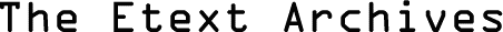 The Etext Archives